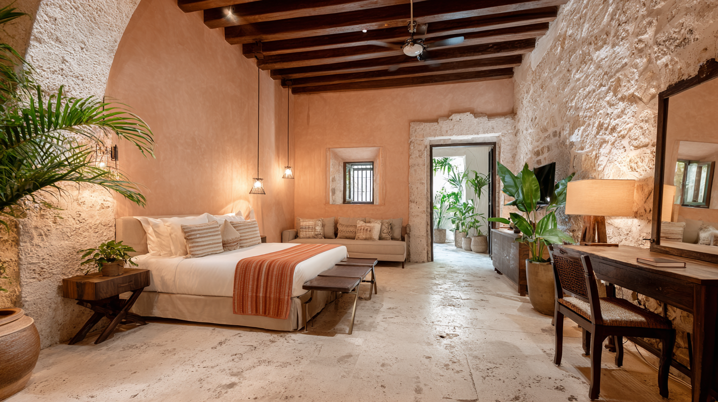 Hotel boutique de lujo estilo yucateco